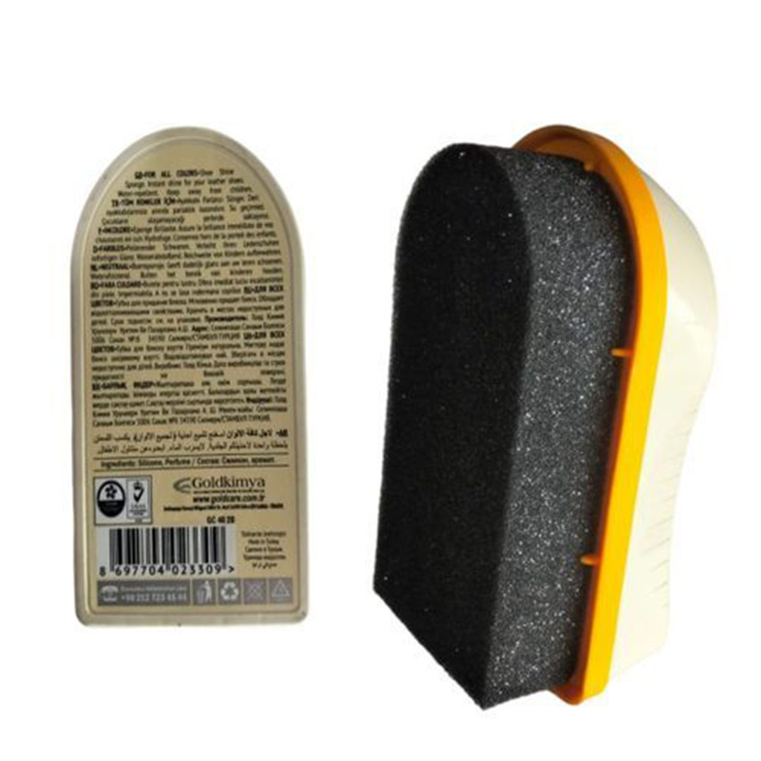 اسفنجة تلميع للأحذيه - 2 قطعه - أسود