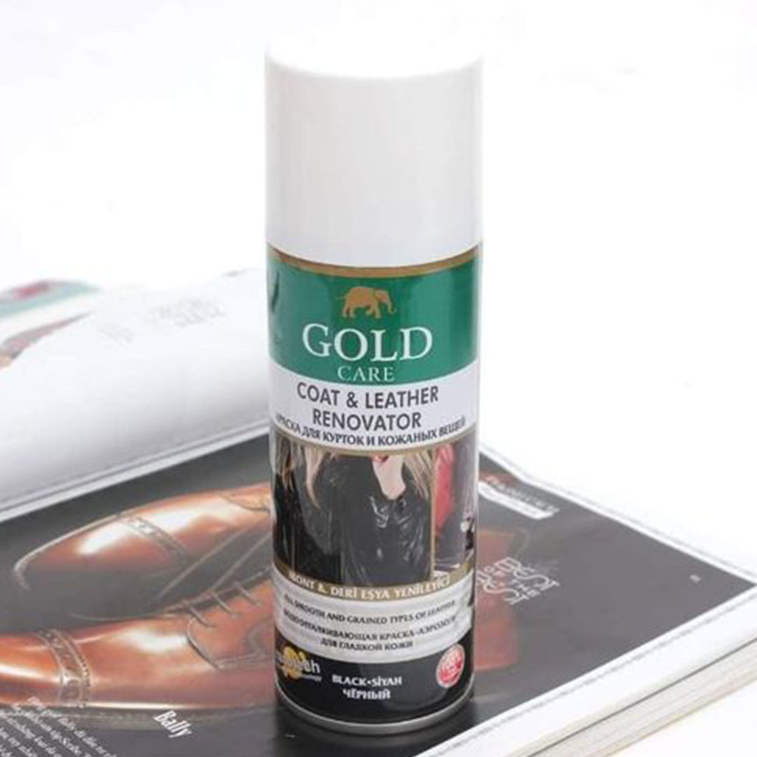 سبراي بخاخ للجلد - 200 مللي - أسود