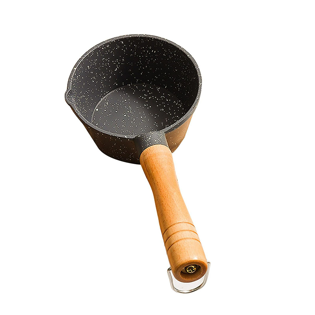 مقلاة صغيرة غير قابلة للاصق - أسود