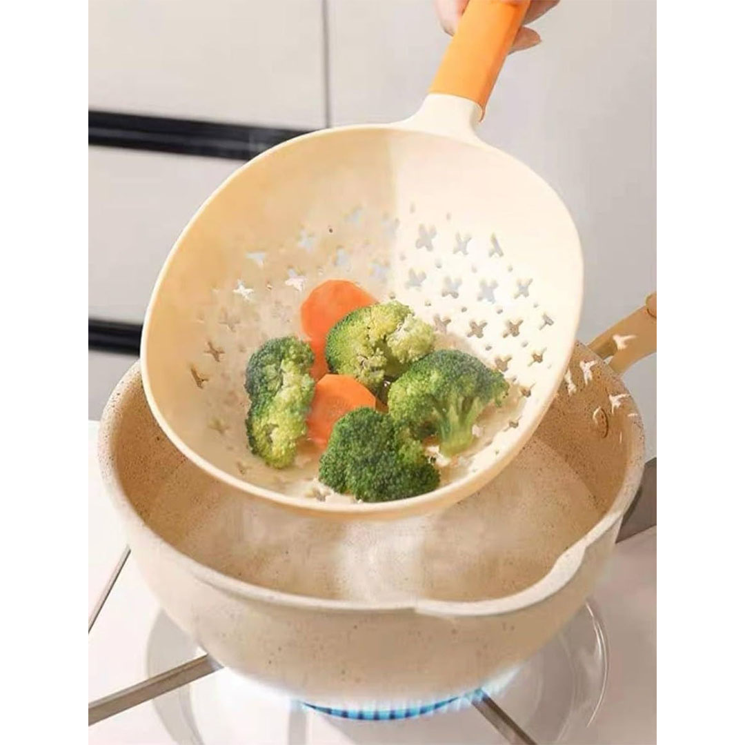 مصفاه للمكرونة والخضروات مقاومة للحرارة