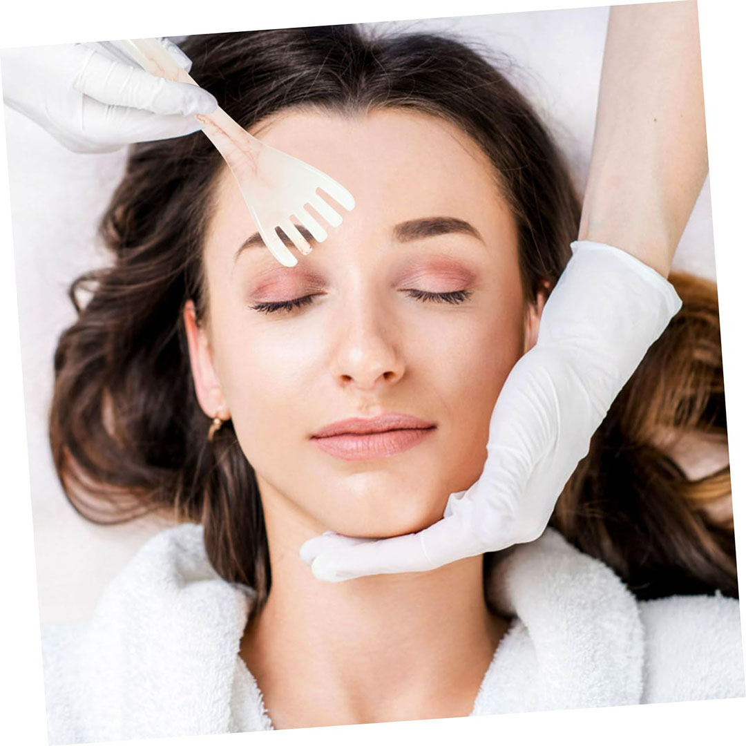 مشط تدليك لفروة الرأس والوجة - 2 قطعه