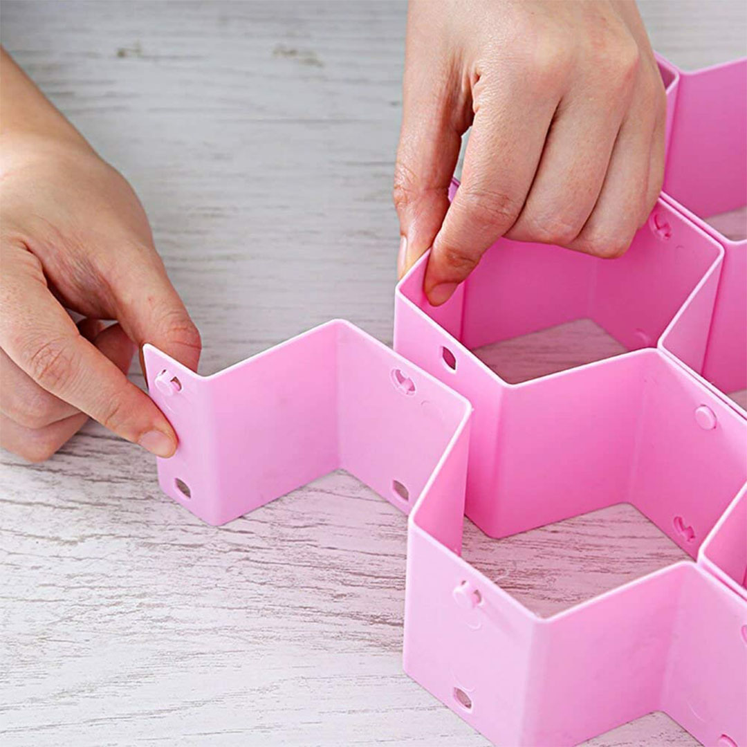 منظم أدراج بلاستيك متعدد الوظائف - 8 خانات