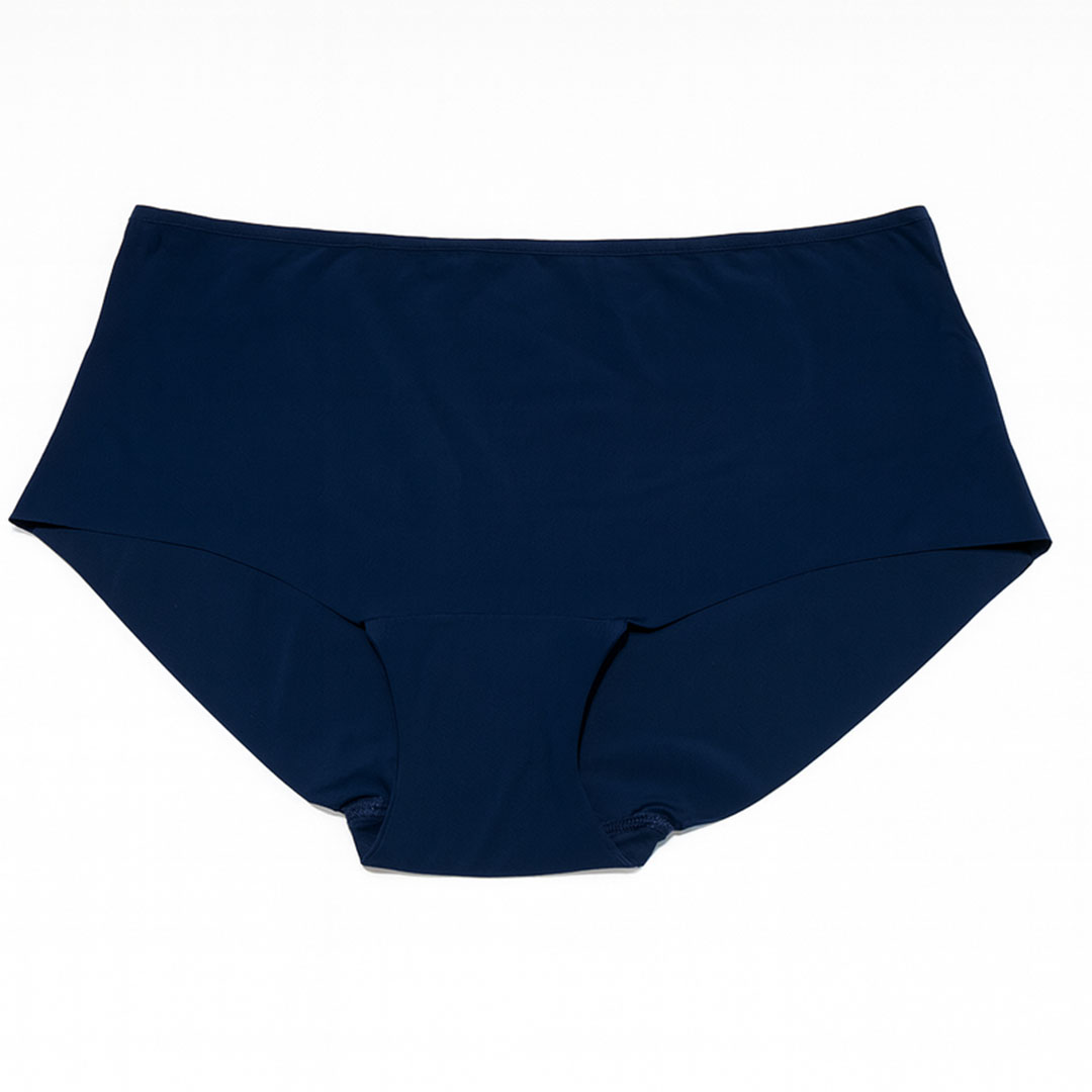 بانتي ليكرا حريمي عالي الخصر - أزرق