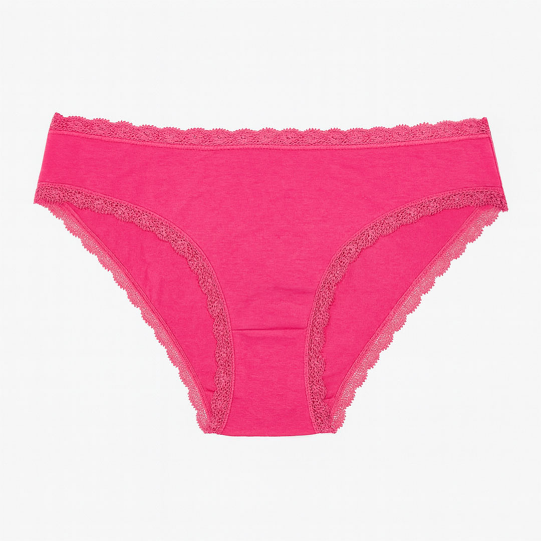 بانتي قطن ودانتيل حريمي - بينك