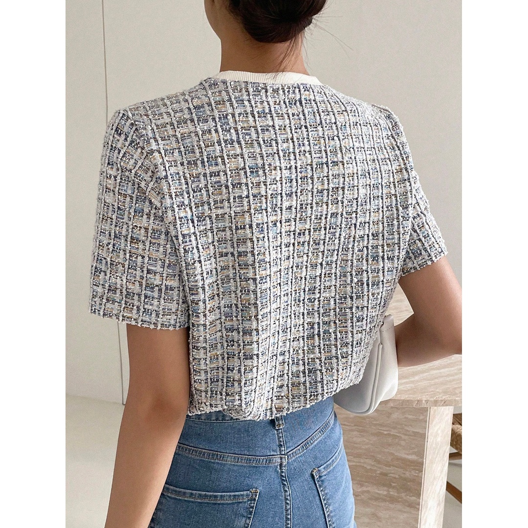 شي ان توب حريمي نصف كم كاجوال