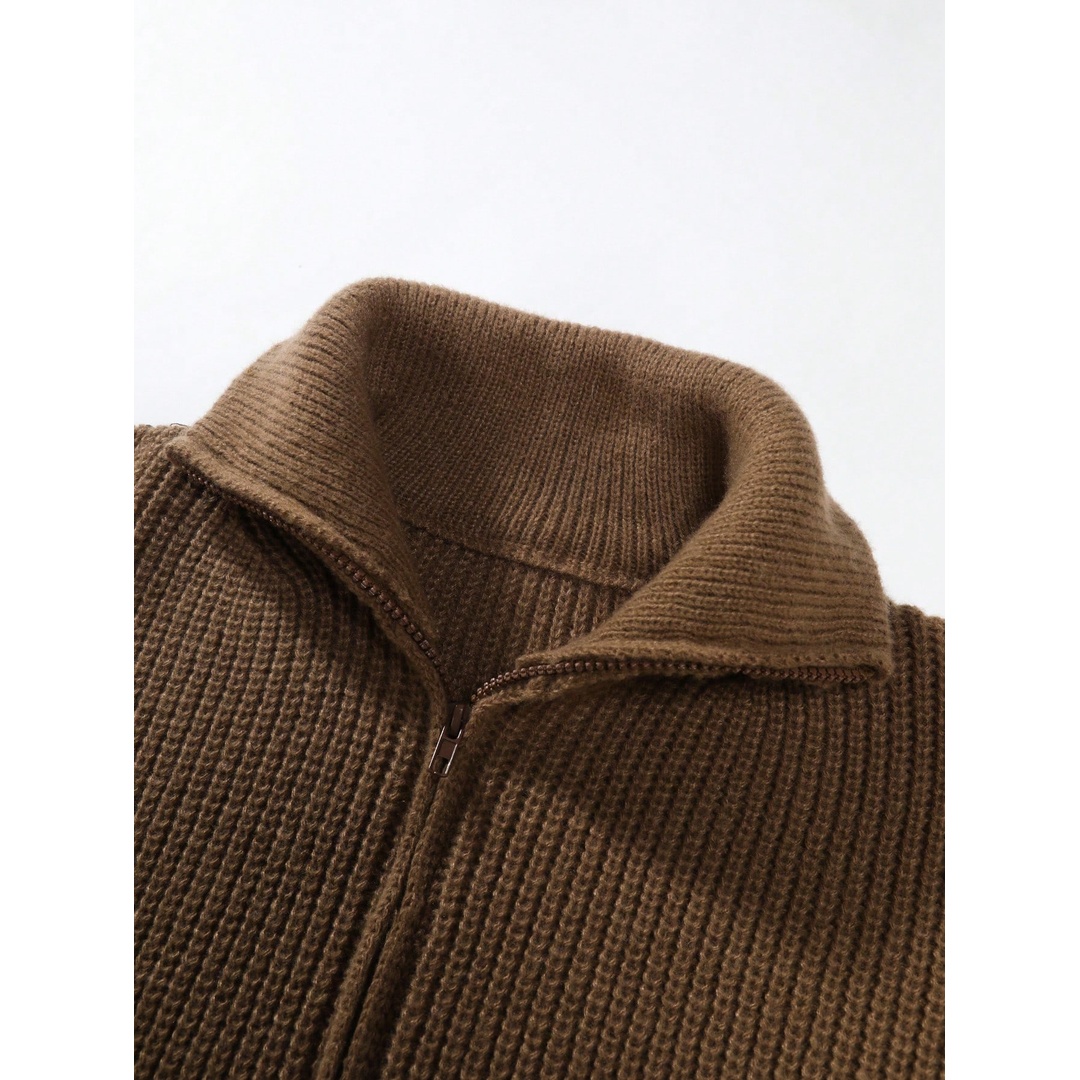 شي ان كارديجان رجالي محبوك مضلع بسوستة - بني