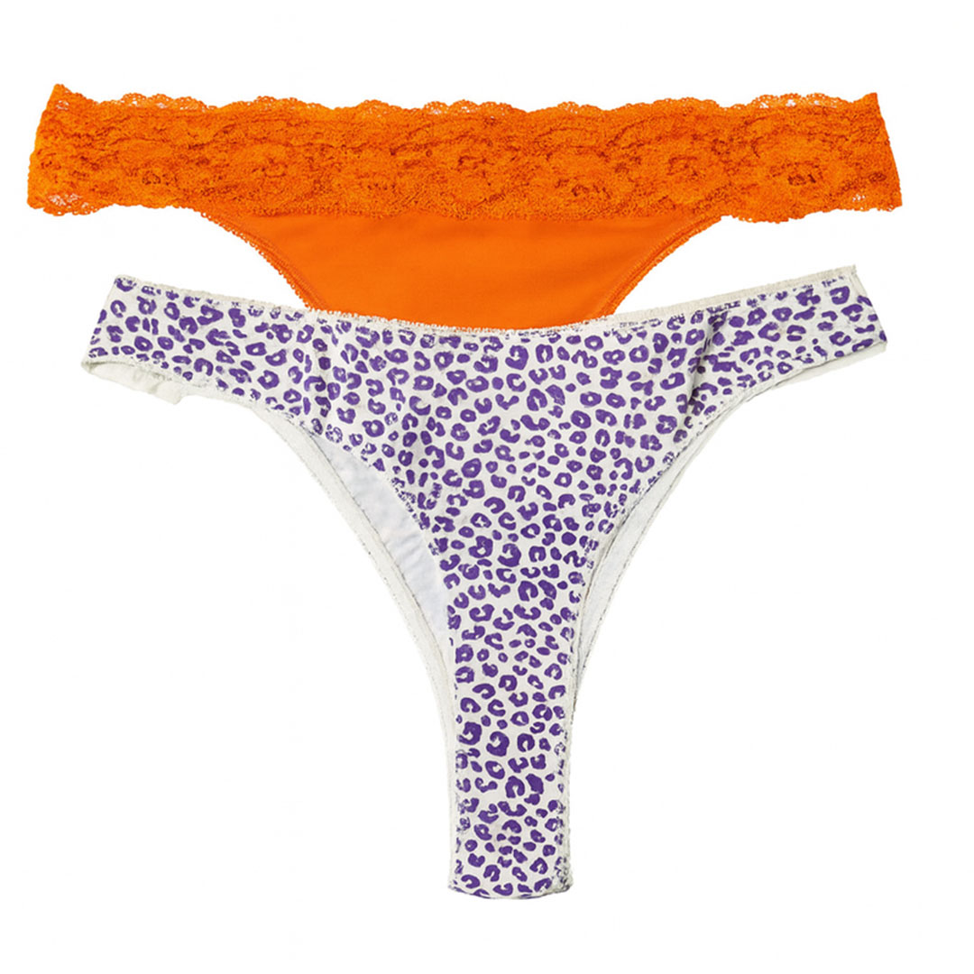 بانتي قطن حريمي - 2 قطعة - ألوان متنوعة