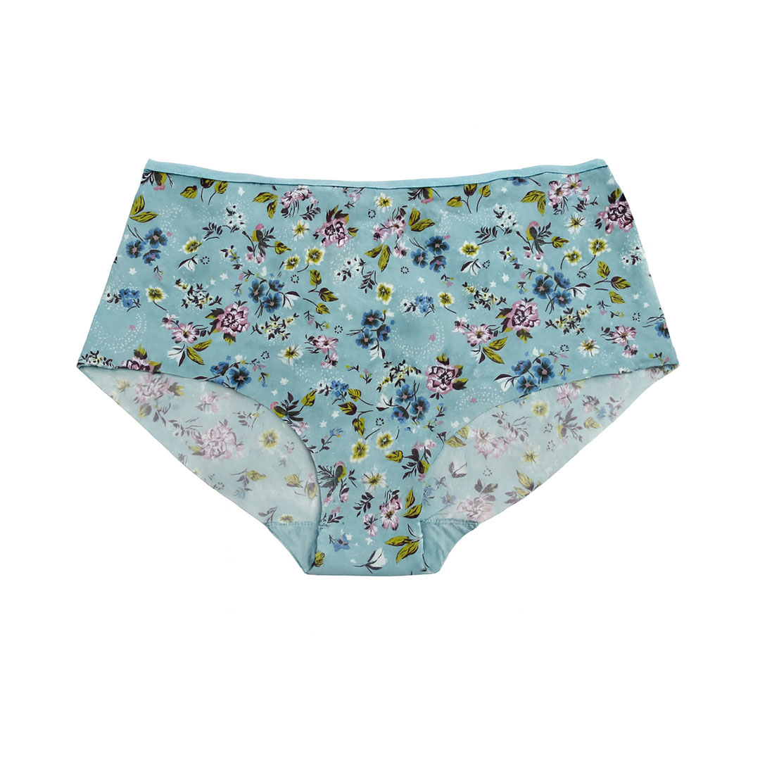 بانتي حريمي مطبوع ليكرا - مينت