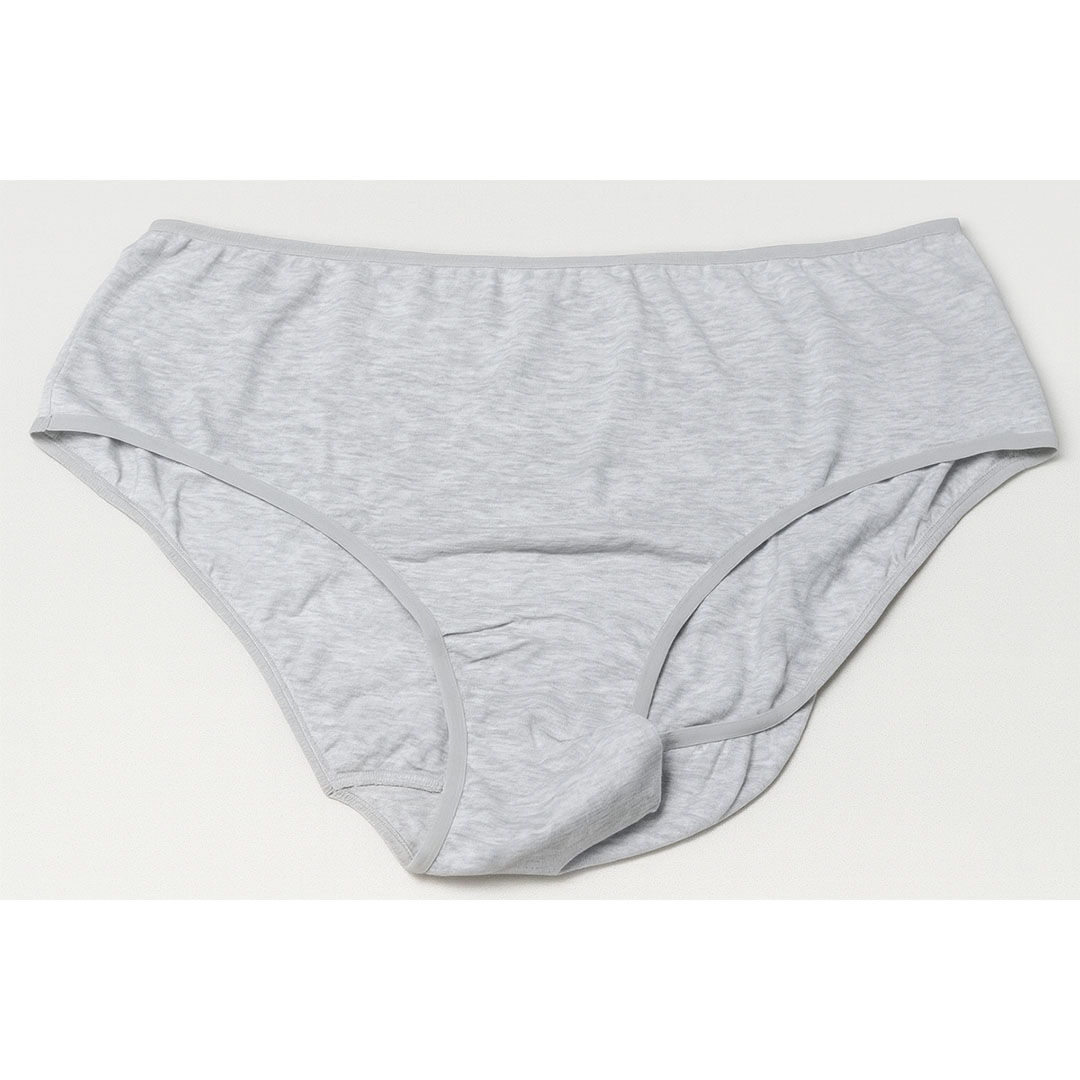 بانتي حريمي قطن - رمادي