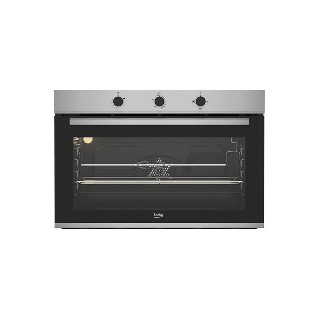 بيكو فرن غاز - 90 سم - فضي - BBWHT12104XS