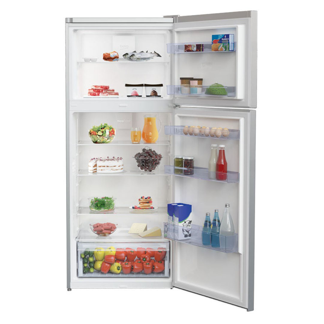 ثلاجة بيكو- 367 لتر - فضي  RDNE430K02DX