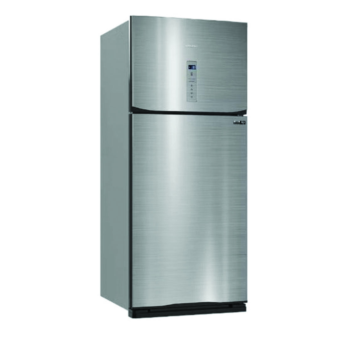 ثلاجة تورنيدو ديجيتال نوفروست - 450 لتر - فضي - RF-580AT-DST