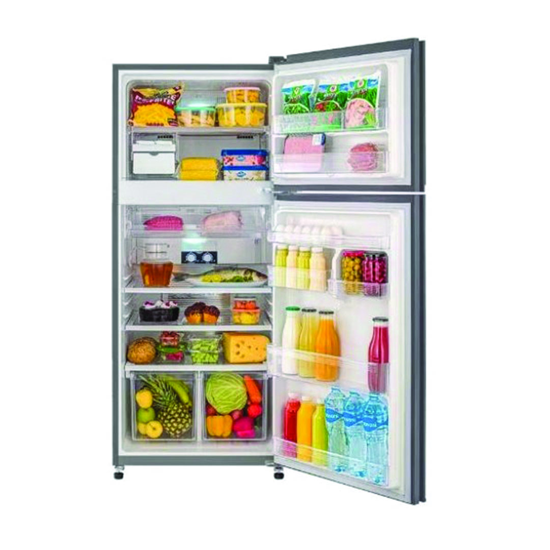 ثلاجة تورنيدو ديجيتال نوفروست - 450 لتر - فضي - RF-580AT-DST