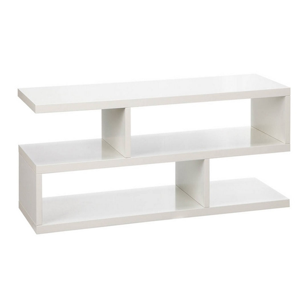 وحدة تلفزيون MDF - أبيض - 80 سم