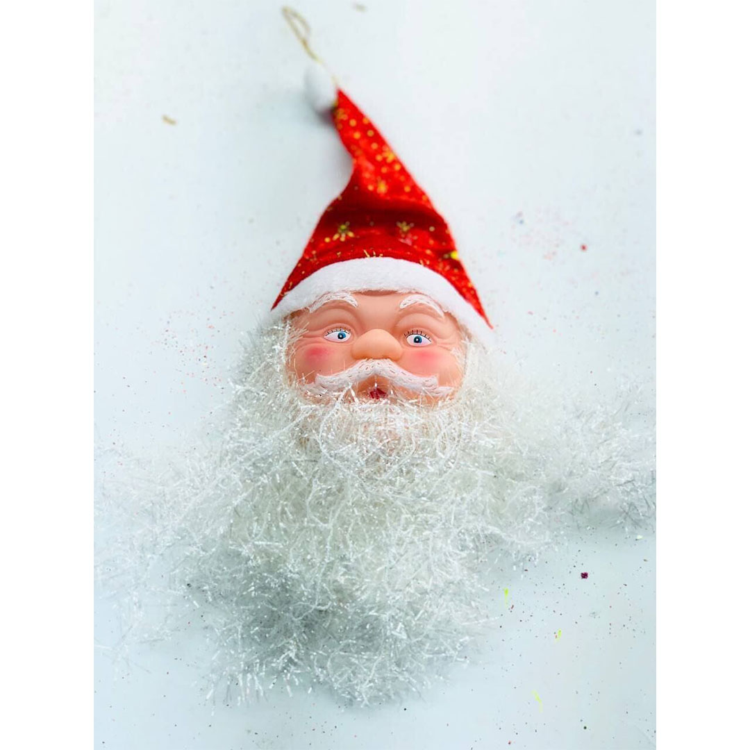 وجة بابا نويل بدقن طويلة - 28 سم