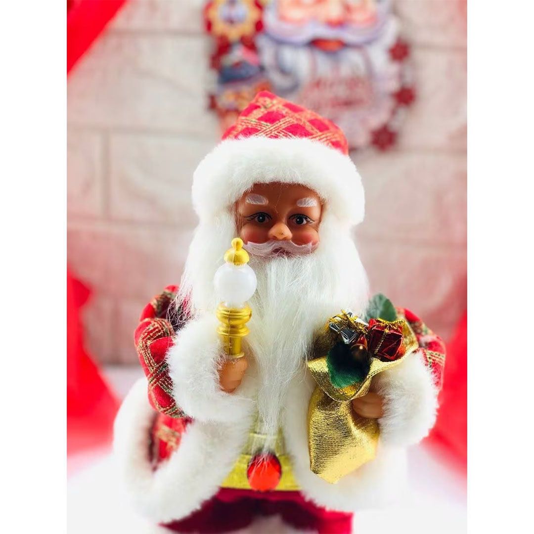 مجسم بابا نويل - 15*30 - أحمر