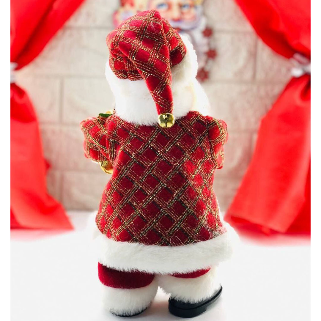 مجسم بابا نويل - 15*30 - أحمر