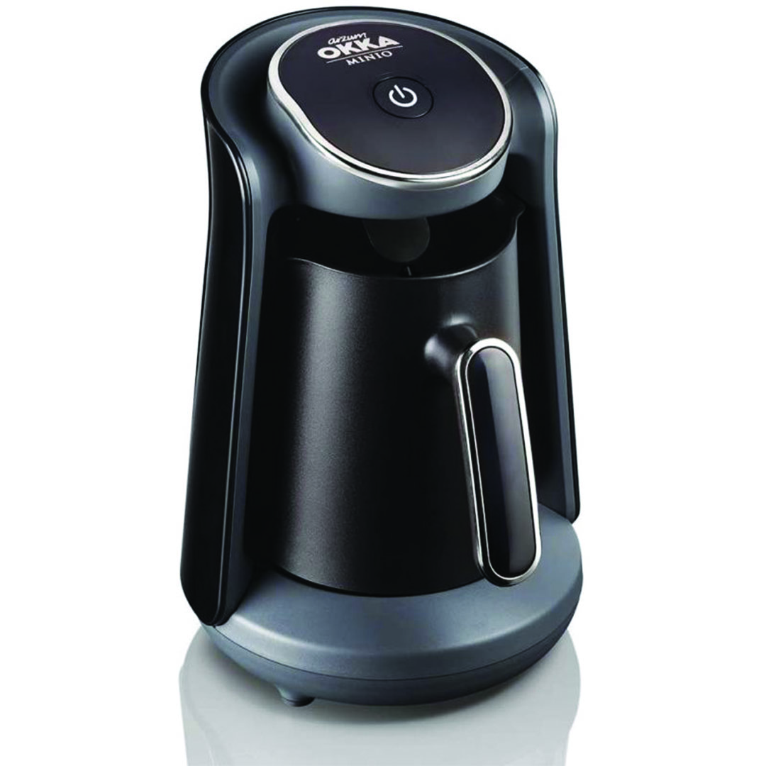 ماكينة تحضير القهوة التركي ارزوم اوكا - 480 وات - أسود/فضي - Ok004-K