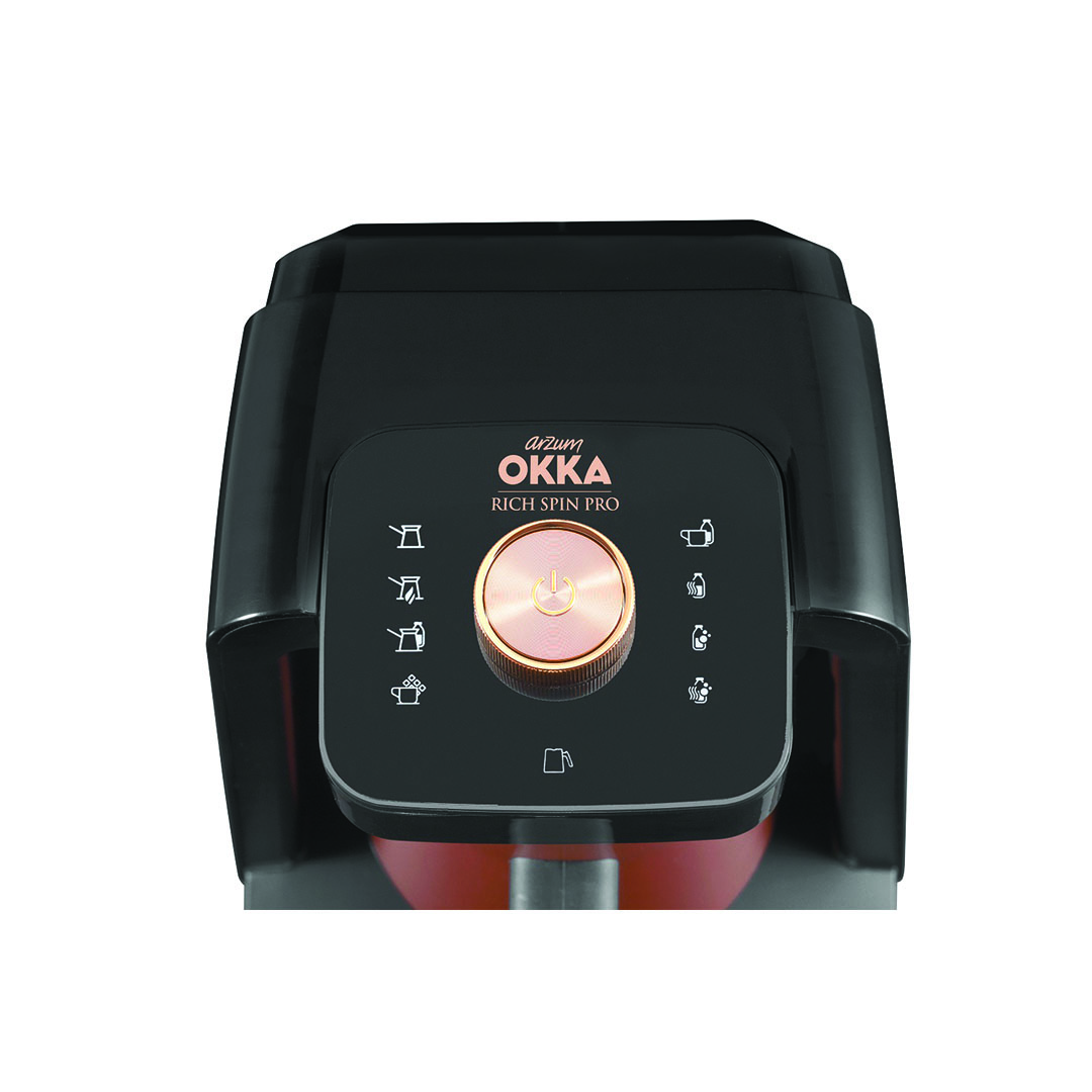 ماكينة تحضير القهوة التركى ارزوم اوكا - 700 وات - أسود/نحاسي - Ok0026