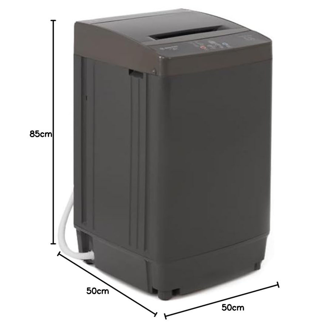 غسالة وايت بوينت 8.8 كجم وايت بوينت - رمادي - WPTL88DBA