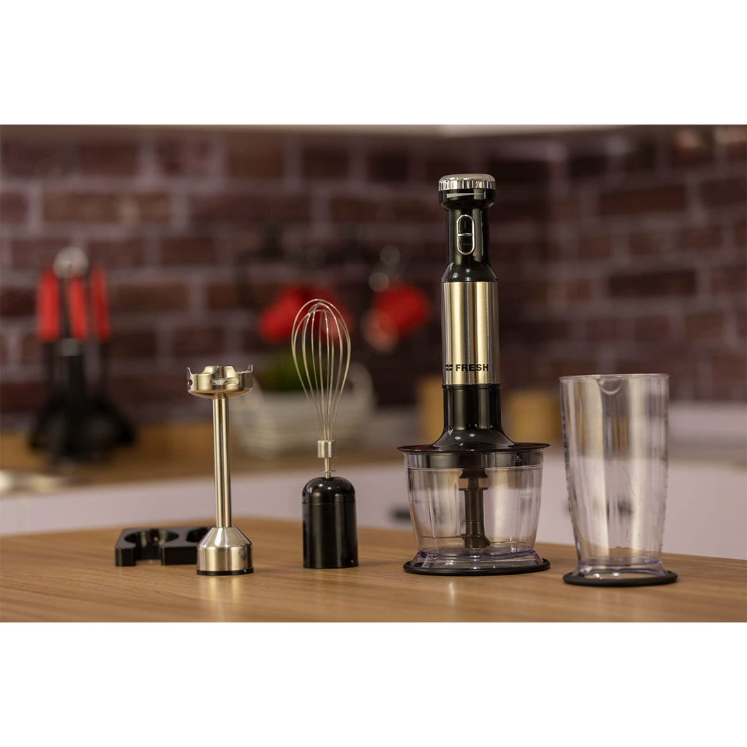 خلاط يدوي فريش - 800 وات - أسود - HB-800FO