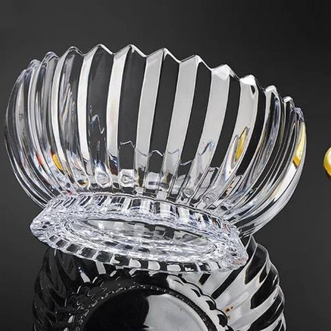 طقم خشاف كريستال - 12 قطعة - شفاف