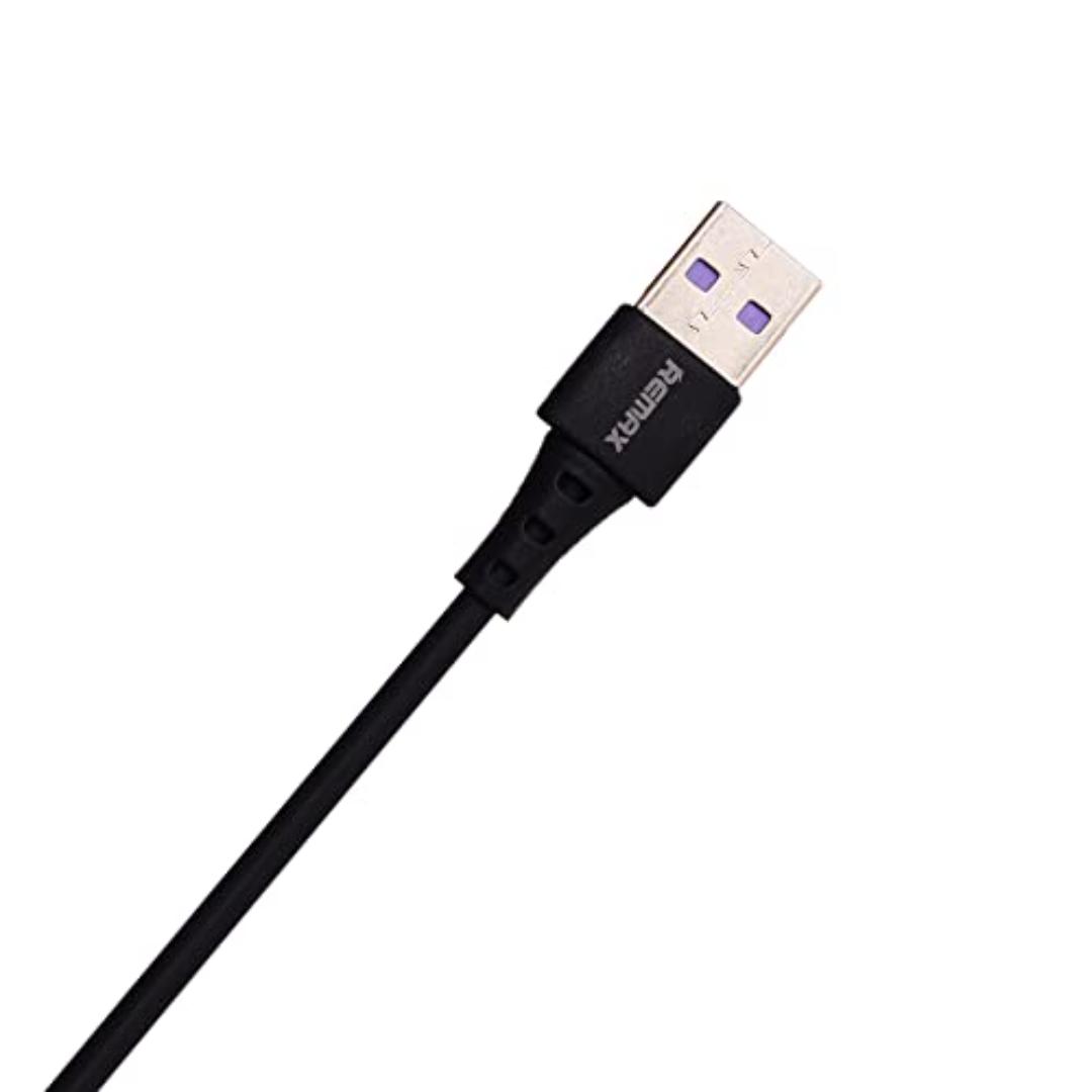 كابل شحن ونقل بيانات تايب سي من ريماكس - 1 متر - 2 قطعة - أزرق - RC-068A