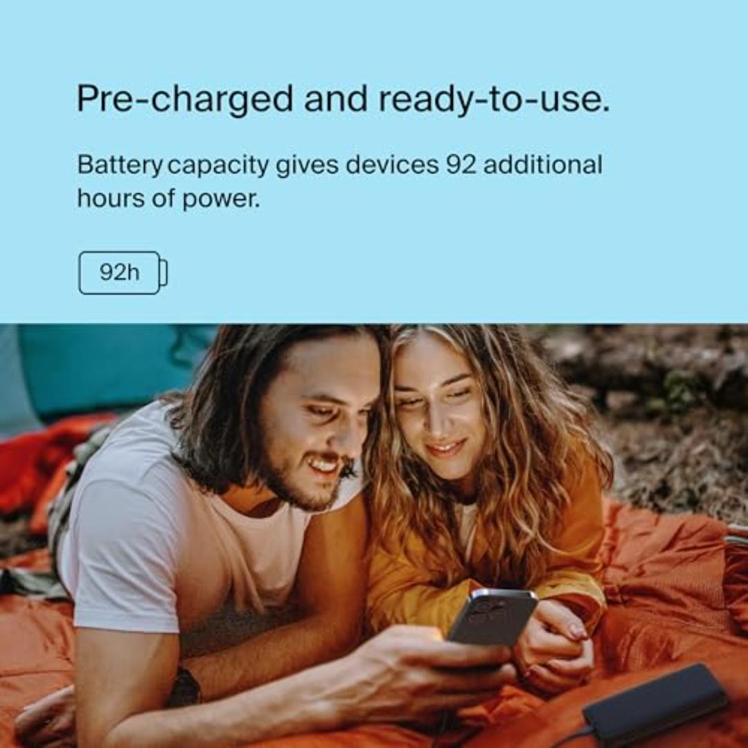 بيلكن باور بنك سريع 3 منافذ شحن مع واصلة تايب سي - 20000 أمبير - 20 وات - أسود - BPB014