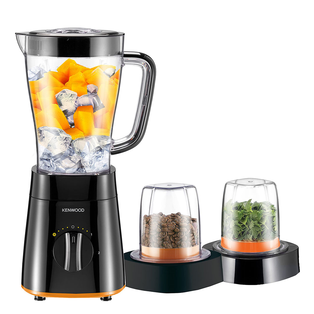 خلاط كينود 500 وات 2 مطحنة BLP.15.360BK - اسود - BLP.15.360BK