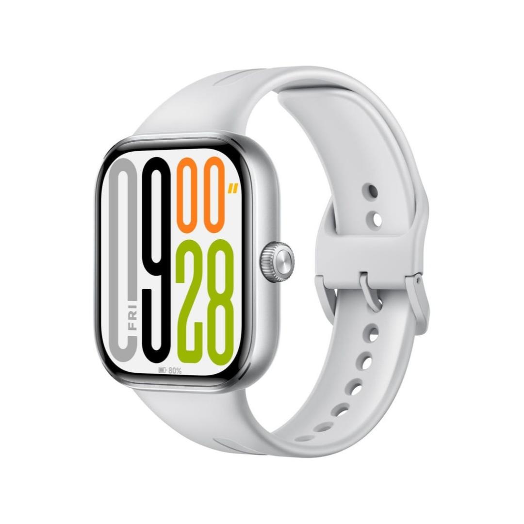 ساعة ذكية ريدمي واتش 5 شاشة أموليد 2.07 بوصة - سيلفر