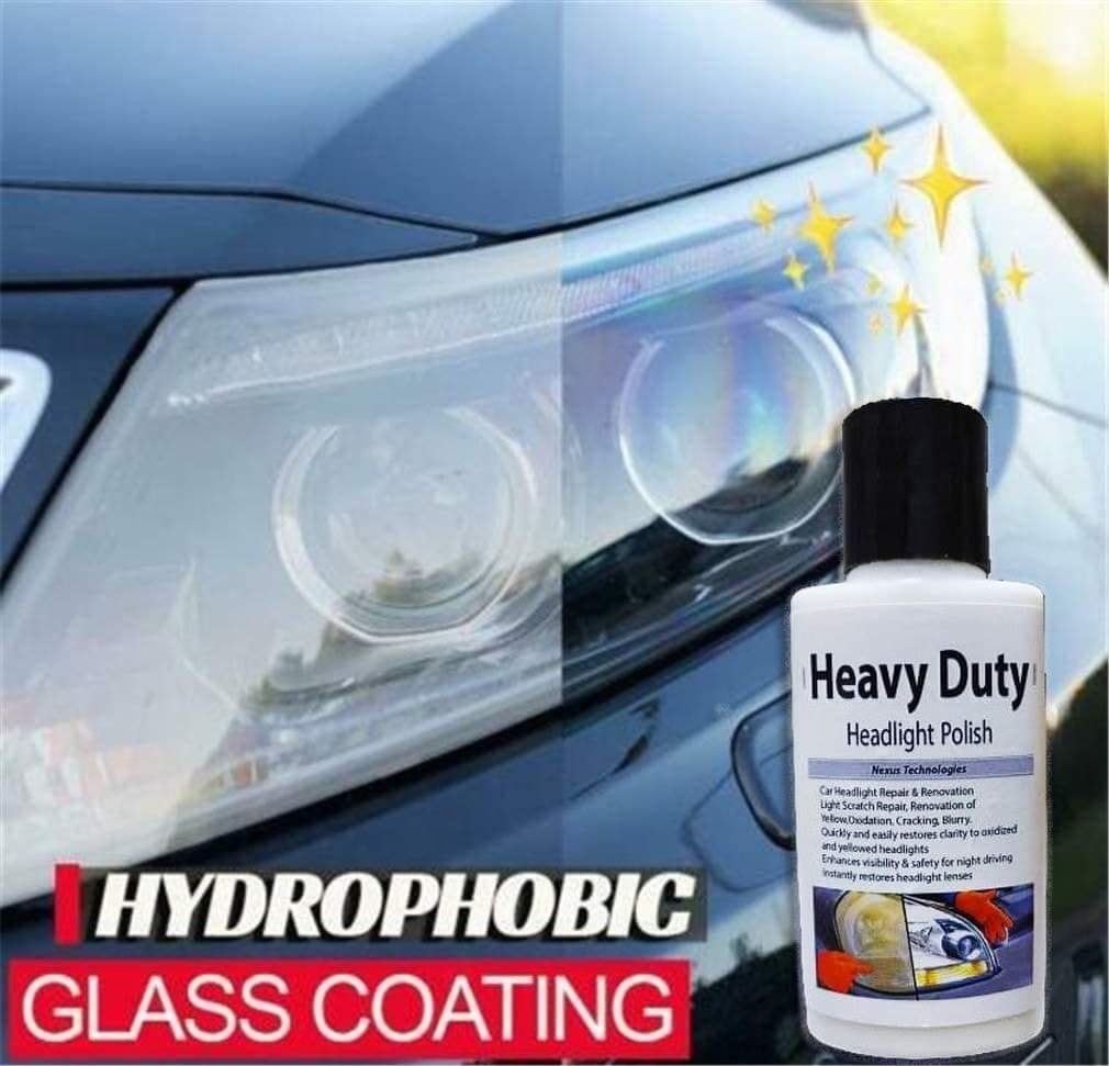 منظف و ملمع كشافات و فوانيس السيارة