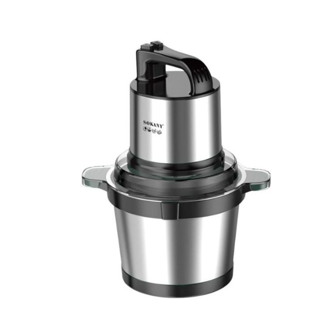 محضر طعام سوكاني - 800 وات - 4 لتر - فضي - SK-7028