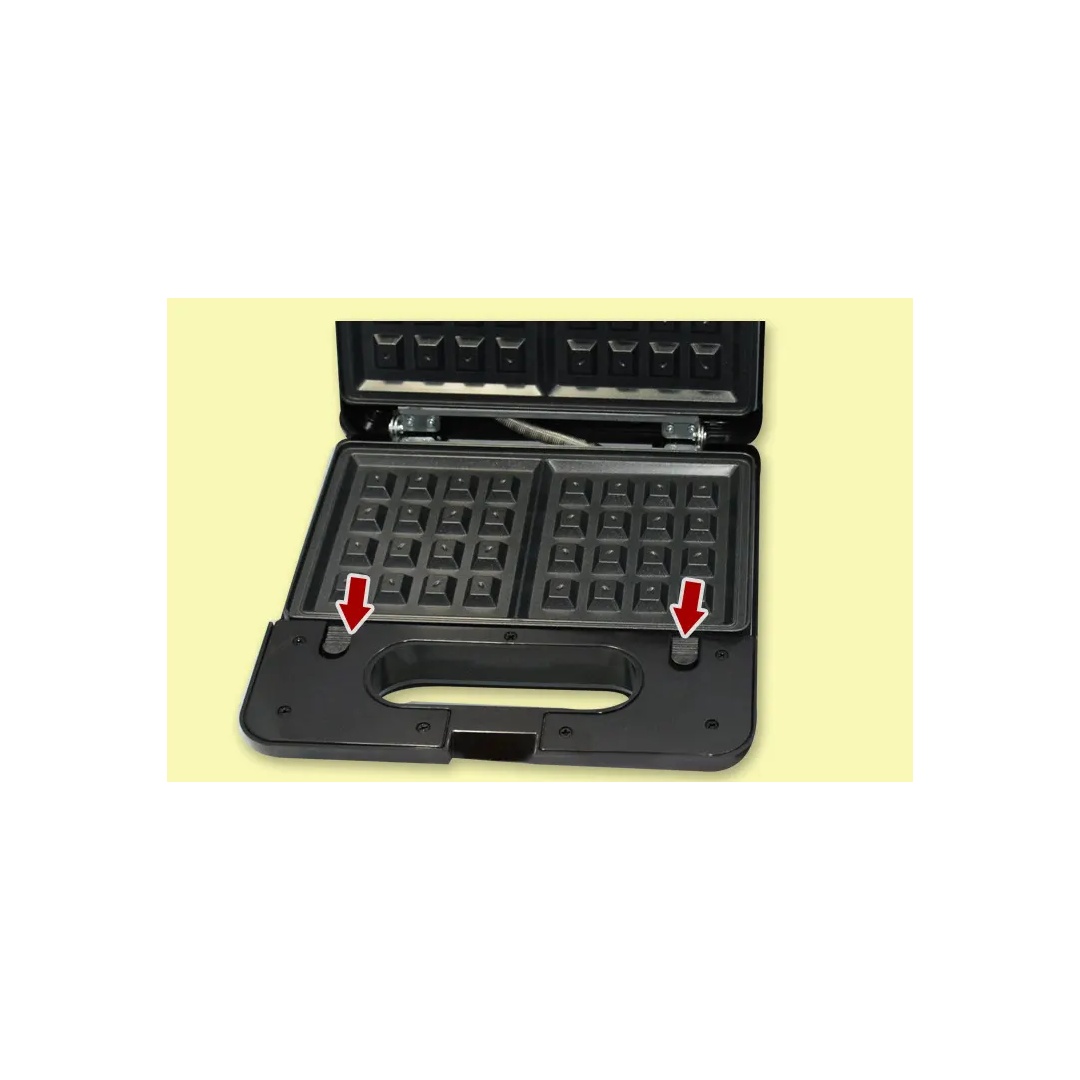 ساندويتش ميكر SK-303 من سوكاني 3*1 750 واط - اسود*فضي