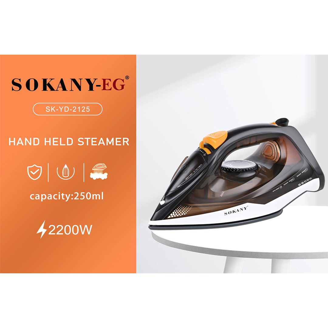 مكواة بخار سوكانى - 2200 وات - 360 مل - SK-YD-2125