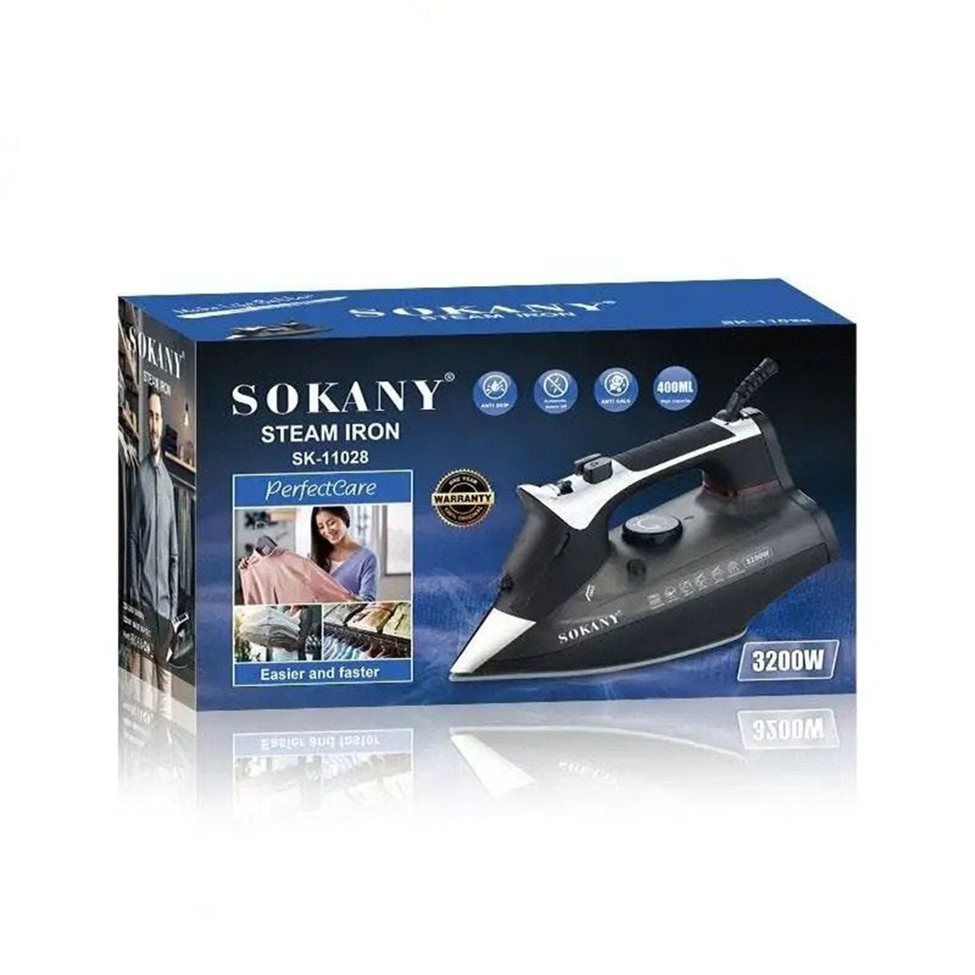 مكواة بخار سوكانى - 3200 وات - 400 مل - SK-11028