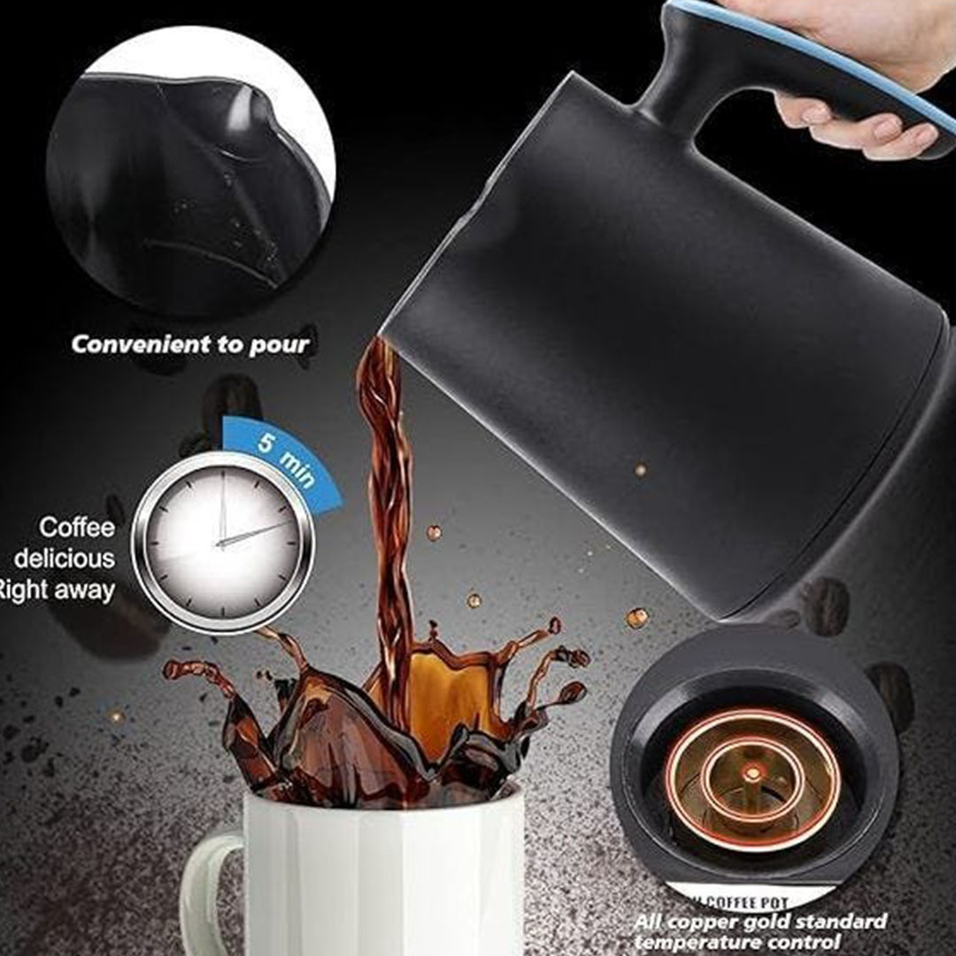 ماكينة تحضير القهوة التركية لوما بيلا - 600 وات - أسود - LB-54004