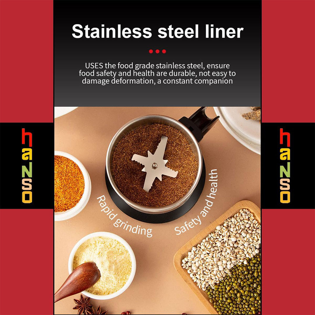 مطحنة قهوة من سوكاني - 500 وات - 500 مل - SK-165