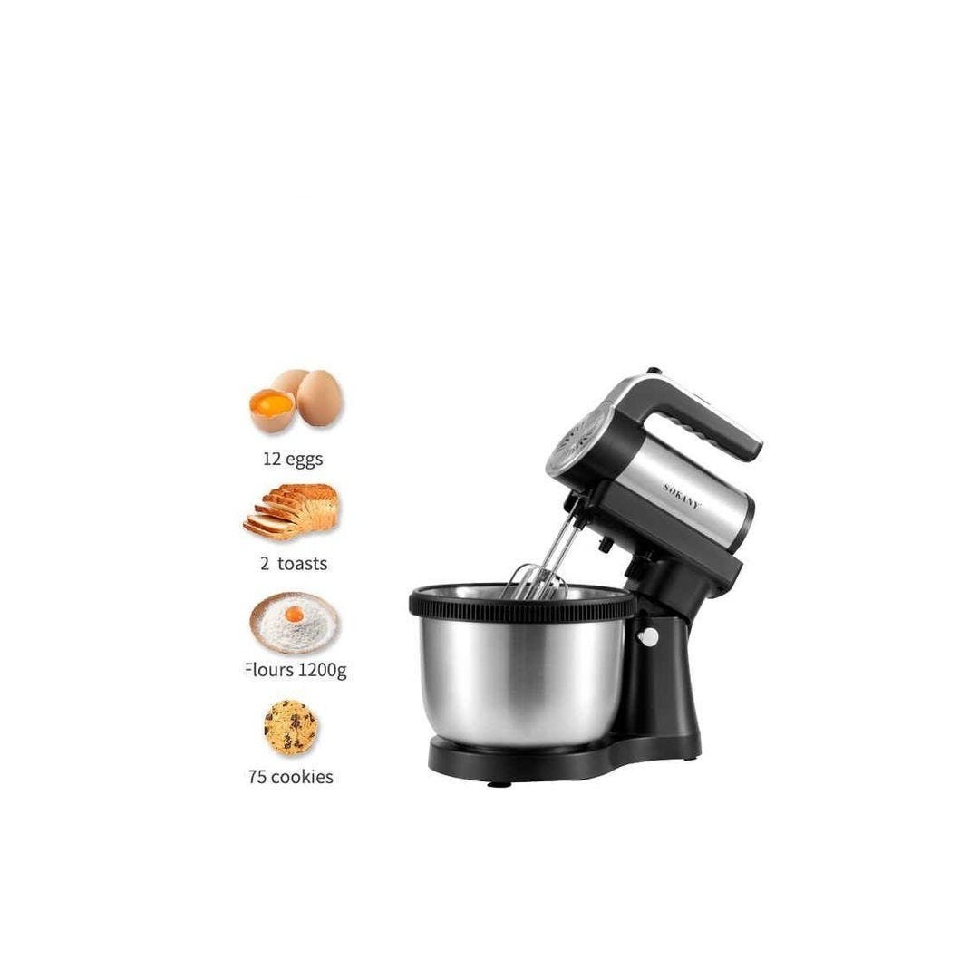 عجان SK-6662 من سوكاني 4 لتر 1000 واط - اسود*فضي