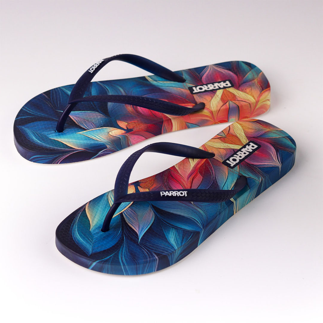 سليبر حريمي بصباع من باروت - أسود - La-017