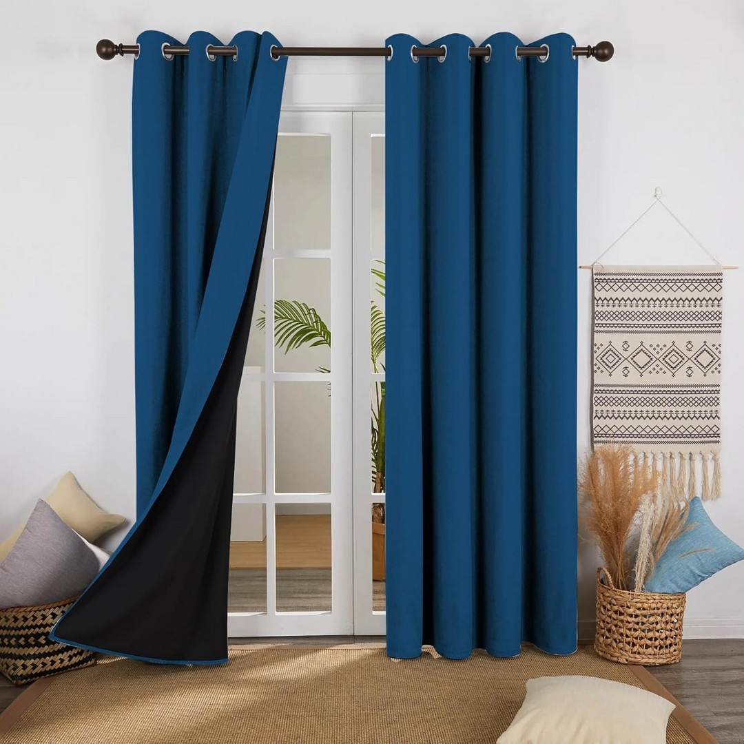 ستائر بلاك اوت عازلة للحرارة - 140*240 سم