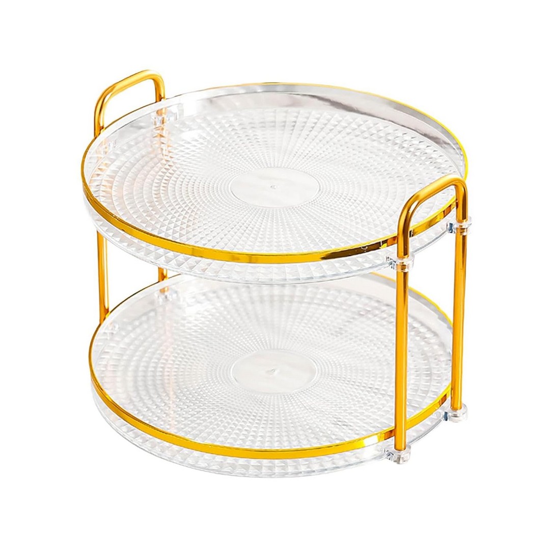 طبق تقديم مقبلات - 2 دور - شفاف