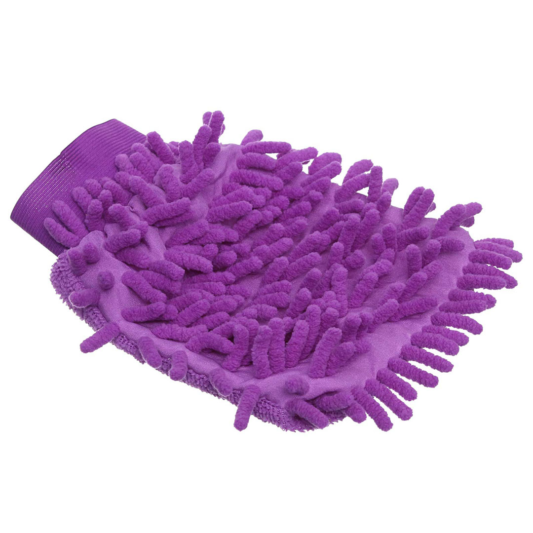 جوانتي لتنظيف السيارات مايكروفايبر - موف