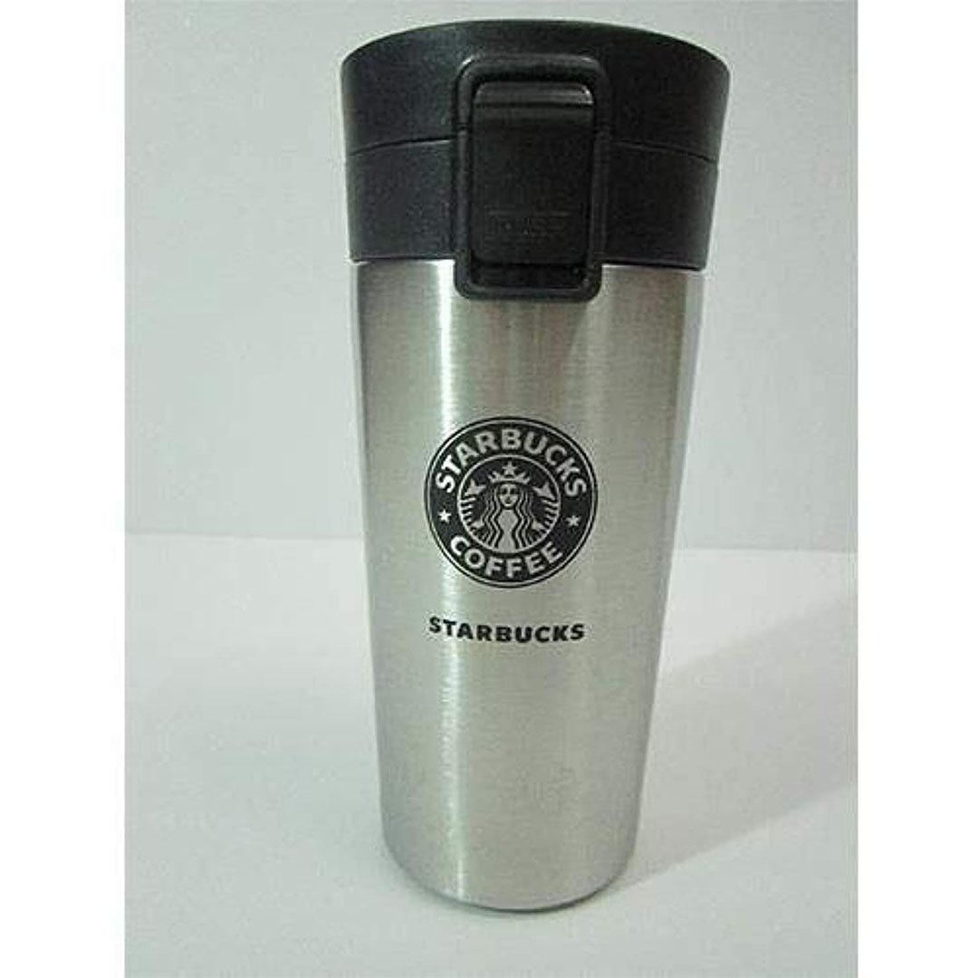 كوب حراري - للمشروبات ساخنة أو باردة - فضي