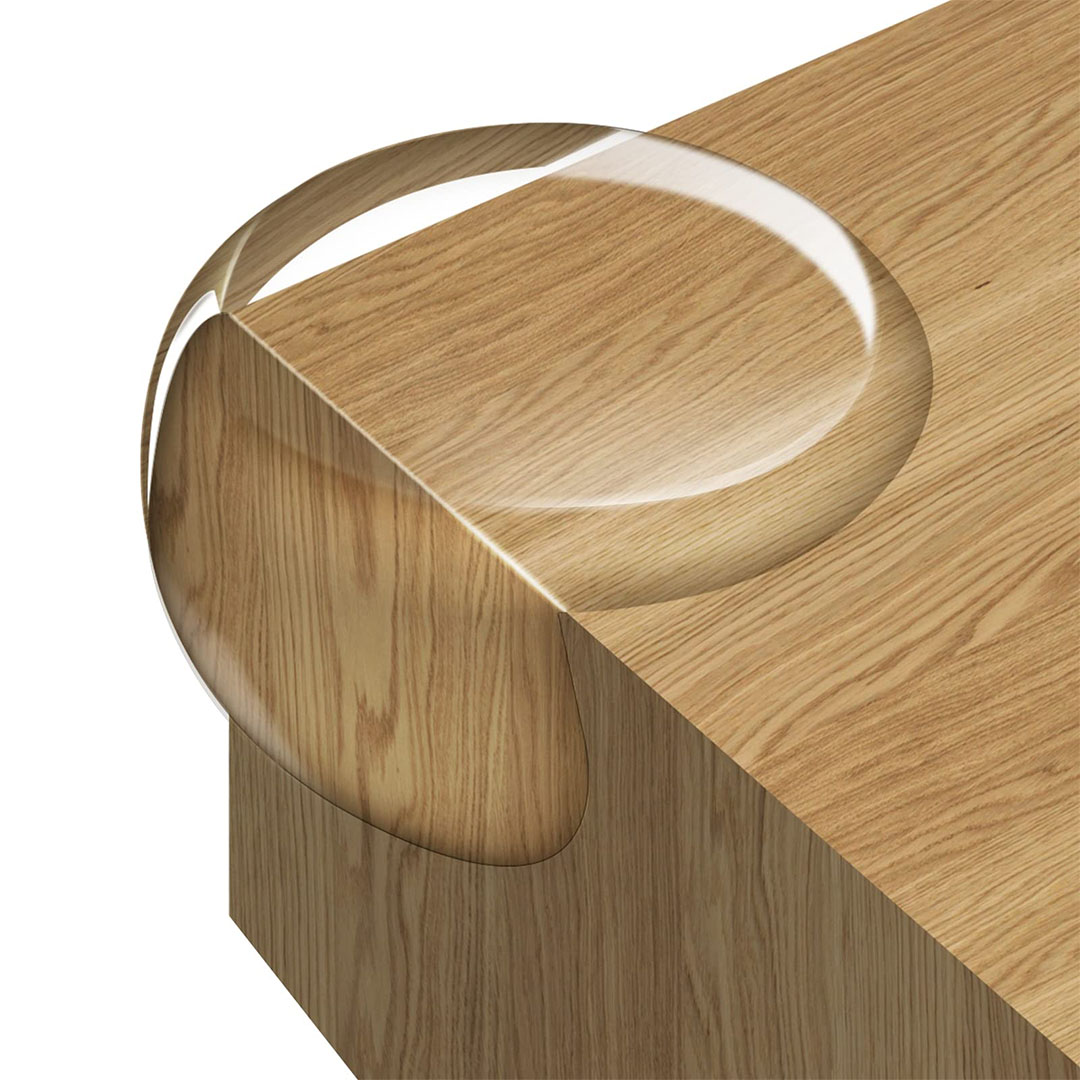 أغطية زوايا الأثاث من السيليكون - 20 قطعة