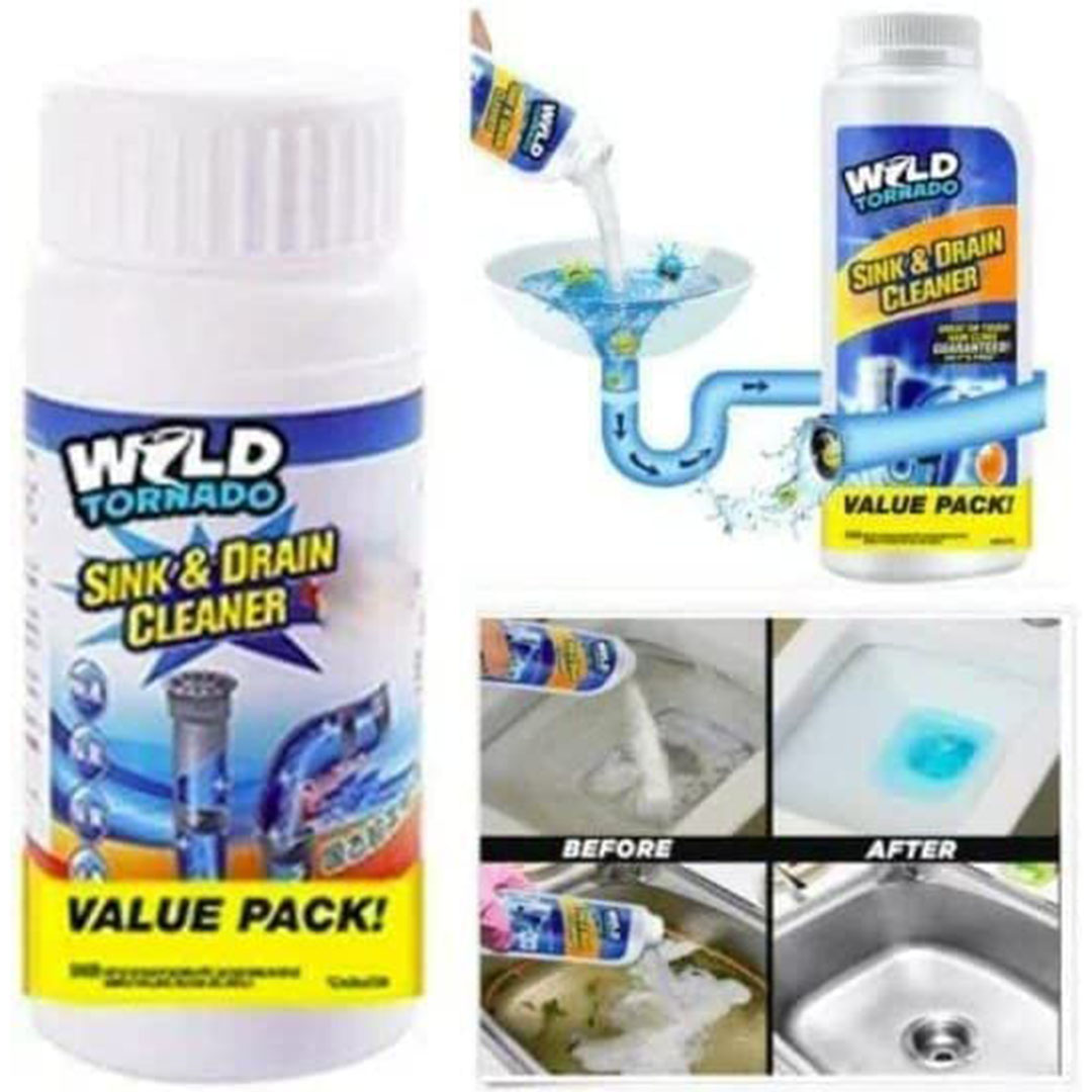 مسحوق لتسليك و تعقيم الاحواض و البلاعات - 100 مللي