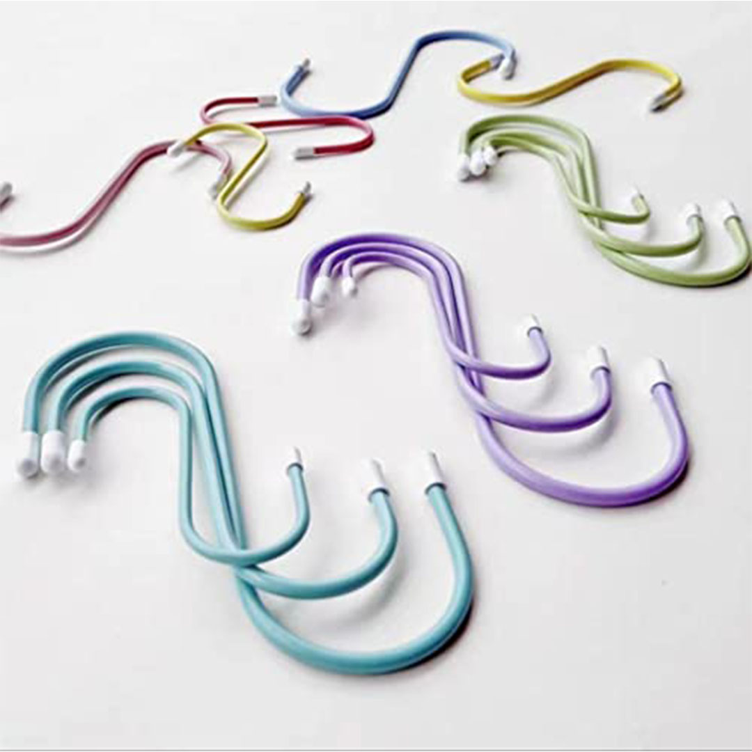 طقم خطافات ستانلس ستيل شكل S - 7 قطع