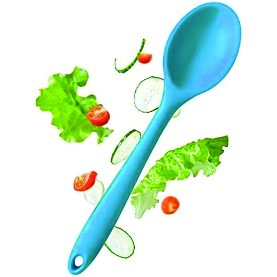 ملعقة سيليكون للطبخ - متعدد الألوان