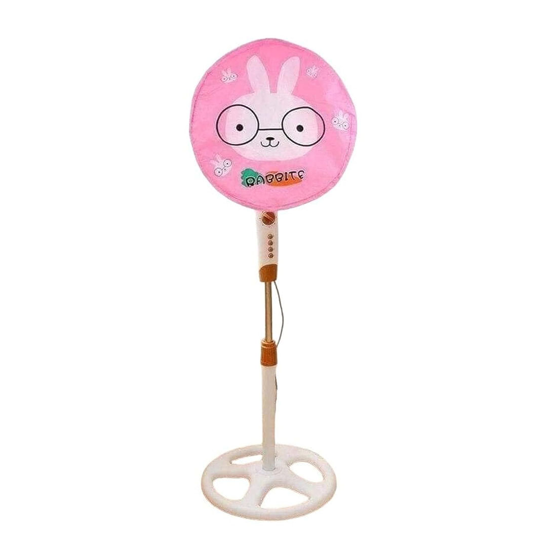 غطاء مروحة بتصميم كرتوني على شكل أرنب