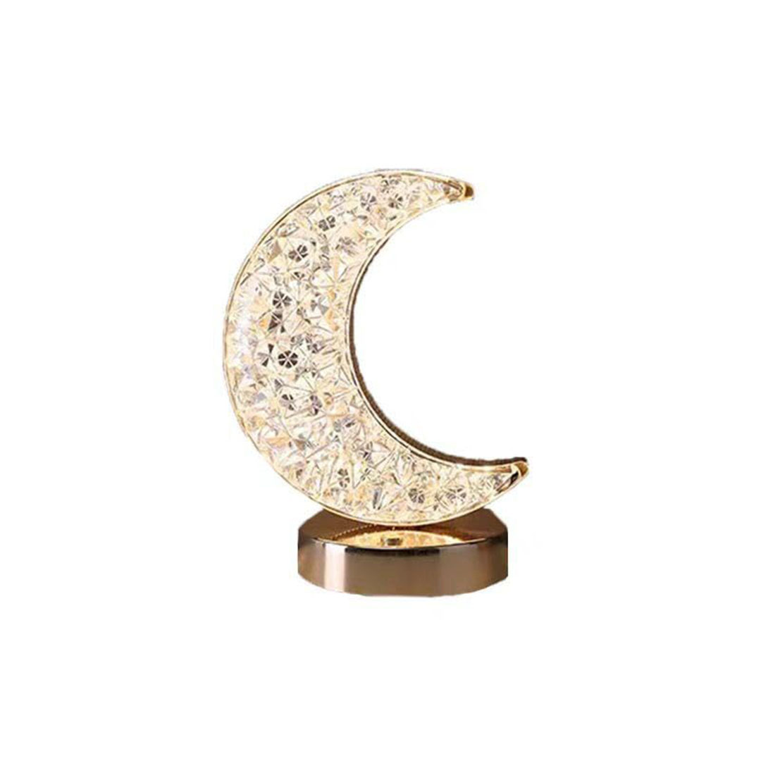 أباجورة شكل هلال - كريستال