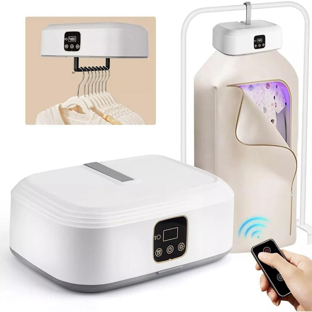 مجفف ملابس محمول صغير الحجم - 600 وات